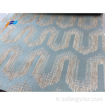 Polyester Pamuklu Tekstil Pencere İşlemeli Perde Kumaş